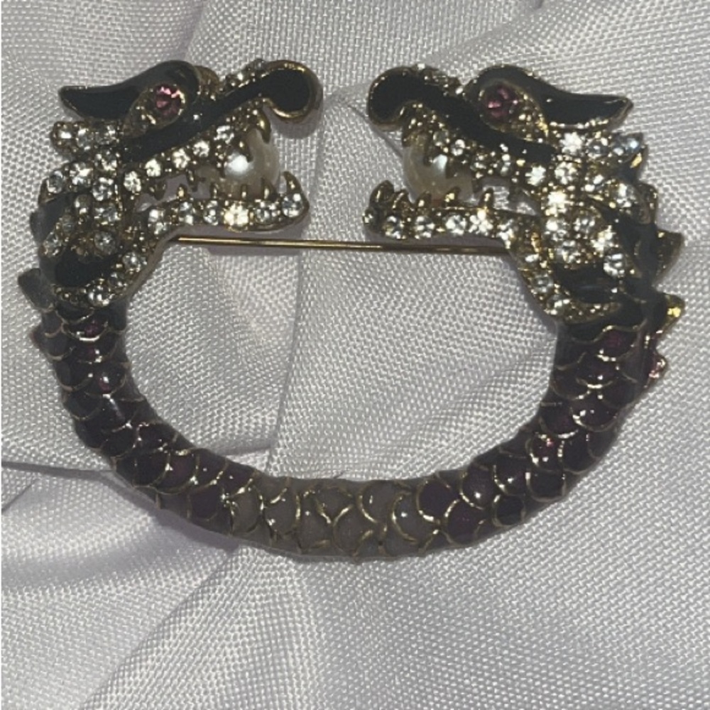 "Celestial dragon" brooch - Picture 2 of 2